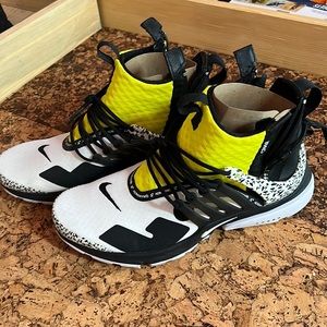 Nike acronym air presto mid sz 10 dynamic yellow